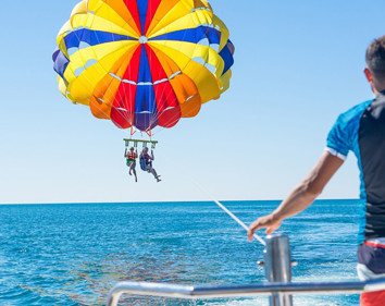 Sunrise Trips parasailing  tour